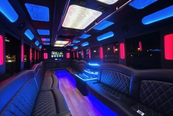 Pasadena Limousine Bus Interior