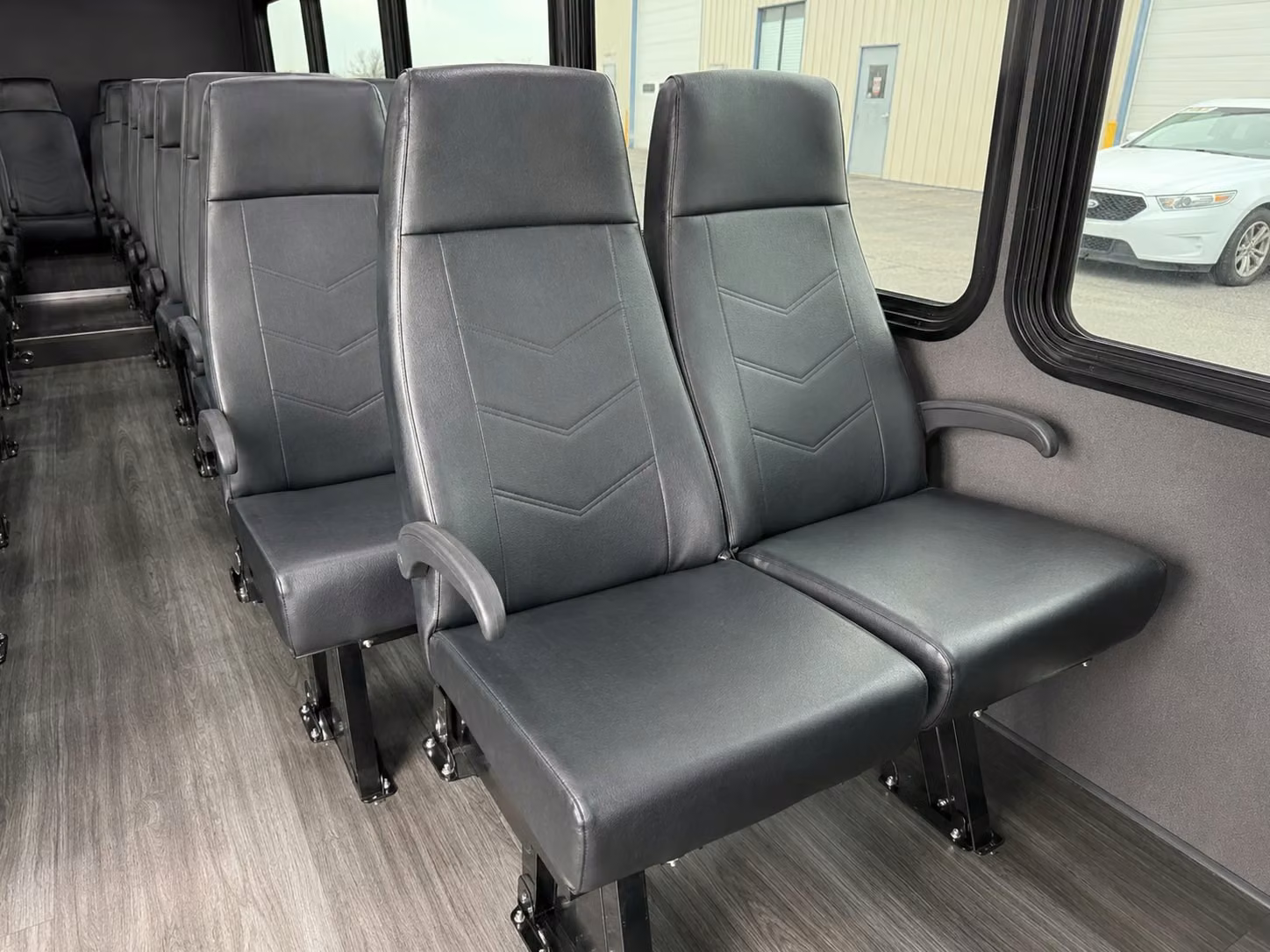 20 passenger minibus inside