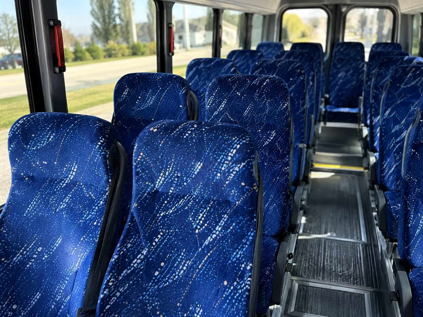 20 passenger minibus interior