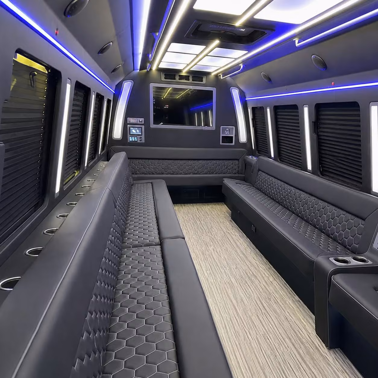 party bus interior