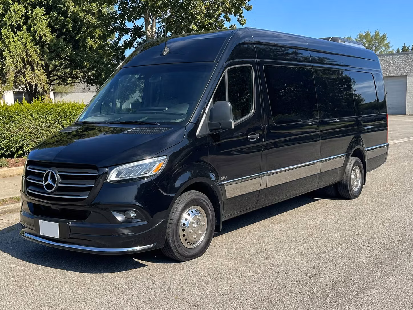 sprinter van with driver